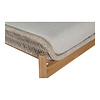 ebuy24 Terracina Ligbed inclusief kussens bruin, beige.