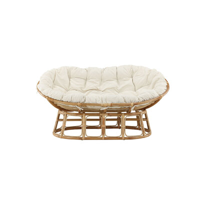 ebuy24 Mamasan houten nest, loungeset natuur.