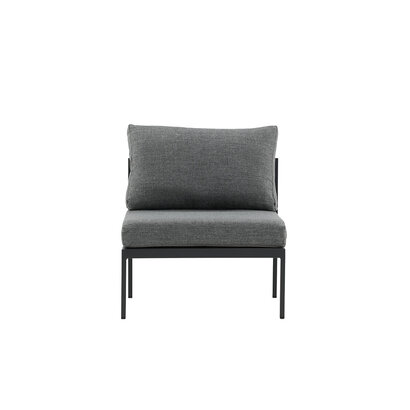 ebuy24 Copacabana tuinbank middenstuk zwart.