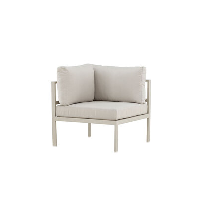 ebuy24 Copacabana tuinbank hoekdeel beige.