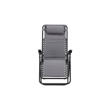 ebuy24 Vulcano ligstoel grijs.