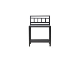 ebuy24 Alicante buitenkeuken middenstuk met werkblad zwart.