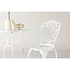 ebuy24 Nandin café set 1 tafel, 2 stoelen wit.