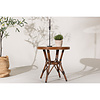 ebuy24 Sagres café tafel Ø60cm bruin.