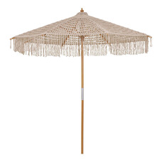 ebuy24 Martos Parasol gehaakt Ø250cm beige.