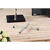 ebuy24 Carrie rollenset met wielen voor parasolvoet staal.