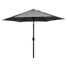ebuy24 Joakim parasol ø3m donkergrijs.