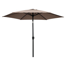 ebuy24 Joakim parasol ø3m taupe.