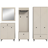 ebuy24 Notes garderobe opstelling mat beige.