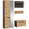 ebuy24 Canu garderobe opstelling eiken decor.