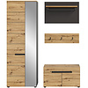 ebuy24 Canu garderobe opstelling eiken decor.