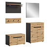 ebuy24 Canu garderobe opstelling eiken decor.