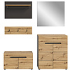 ebuy24 Canu garderobe opstelling eiken decor.