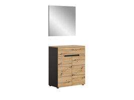 ebuy24 Canu garderobe opstelling eiken decor.