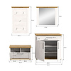 ebuy24 Verona garderobe opstelling lariks decor.