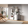 ebuy24 Prego garderobe opstelling wit hoogglans.