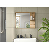ebuy24 Zeno spiegel bad 1 plank eiken decor.