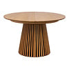ebuy24 Osaka eetkamertafel Inbegrepen drie uitbreidingen, ø120x120-160-200-240cm eik.