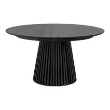 ebuy24 Osaka eetkamertafel Ø140cm zwart.