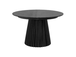 ebuy24 Osaka eetkamertafel Ø120cm zwart.