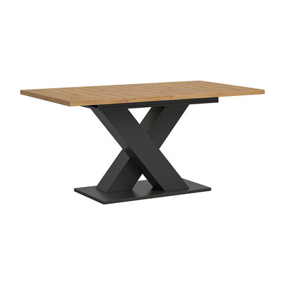 ebuy24 Motion eetkamertafel 150x90 cm eiken decor.