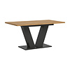 ebuy24 Motion eetkamertafel 150x90 cm eiken decor.