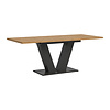 ebuy24 Motion eetkamertafel 150x90 cm eiken decor.