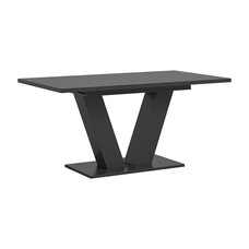 ebuy24 Motion eetkamertafel 150x90 cm grijs.