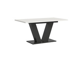 ebuy24 Motion eetkamertafel 150x90 cm wit.