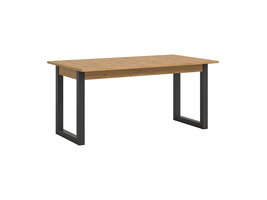 ebuy24 Seattle eetkamertafel 150x90 cm eiken decor.