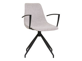 ebuy24 Monaco eetkamerstoel Zandkleurig.