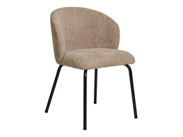 ebuy24 Safira eetkamerstoel Beige.