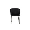 ebuy24 Edina eetkamerstoel zwart.