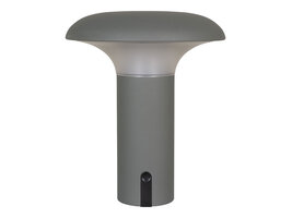 ebuy24 Ramsey Buitenlamp LED oplaadbaar grijs, mat.