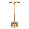 ebuy24 Lyneham Tafellamp LED oplaadbaar messing decor.