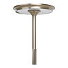 ebuy24 Lyneham Tafellamp LED oplaadbaar zilver decor.