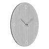 ebuy24 Ravenna Wandklok geruisloos Ø40 lichtgrijs.