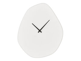 ebuy24 Vienna Wandklok geruisloos, 28x33cm offwhite.
