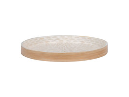 ebuy24 Bakke Dienblad beige.