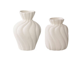 ebuy24 Évora Vaasje set van 2 wit.