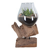 ebuy24 San Marino Waterdrop h25 cm teak.