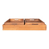 ebuy24 Faro Dienblad, set van 3 teak.