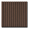 ebuy24 Porto Akoestisch paneel 52x52x2,2cm walnoot decor.