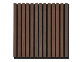 ebuy24 Porto Akoestisch paneel 52x52x2,2cm walnoot decor.