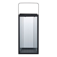 ebuy24 Almonte Lantaarn zwart, helder.