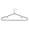 ebuy24 Massa Hangers met coating, set van 10 zwart.
