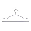 ebuy24 Massa Hangers met coating, set van 10 grijs.
