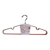 ebuy24 Massa Hangers met coating, set van 10 roze.