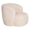 ebuy24 Setubal fauteuil Imiteerbare pels offwhite.