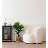 ebuy24 Setubal fauteuil Imiteerbare pels offwhite.